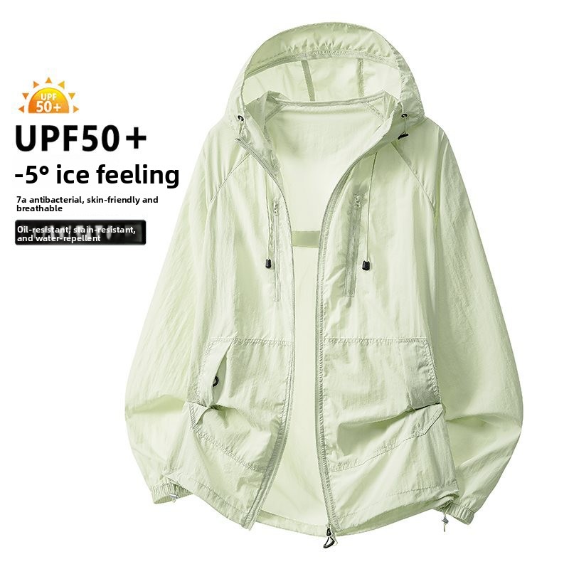Summer Clothing Shops - Summer Hooded Sunscreen Clothing Set Men's