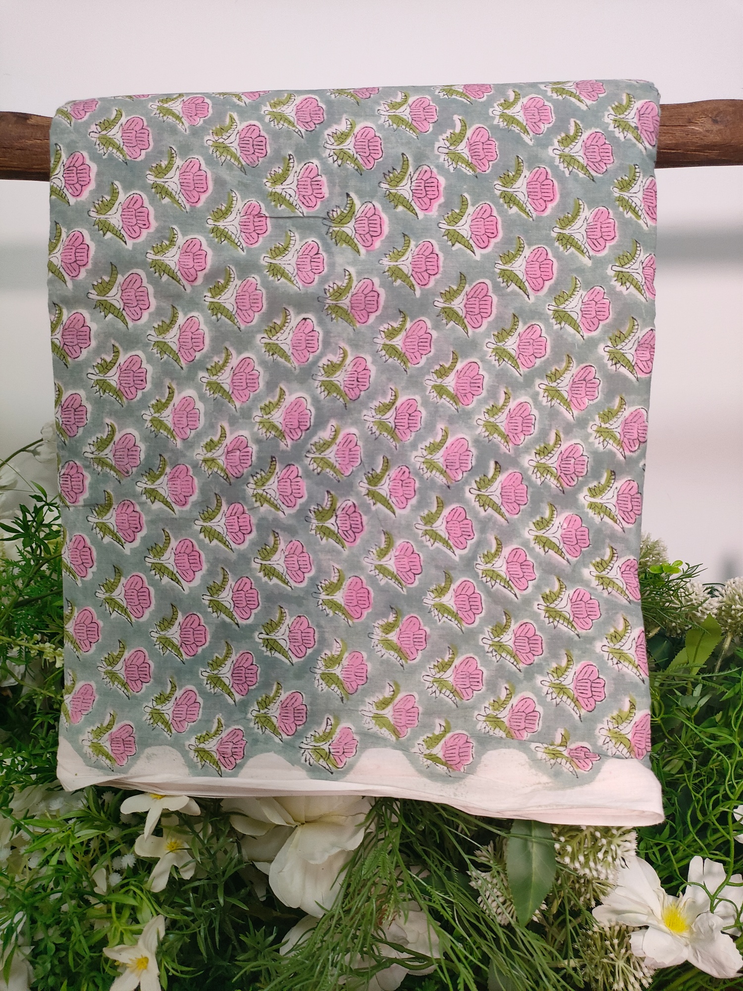Summer Clothing India - India Block Print Fabric Summer Soft
