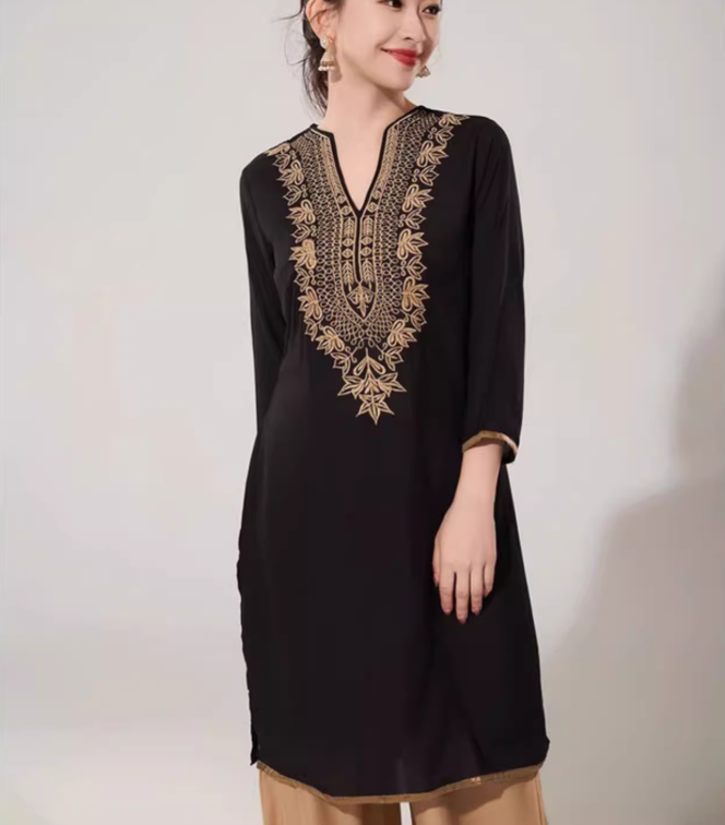 Summer Clothing India - Indian Retro Embroidered Women's Spring and