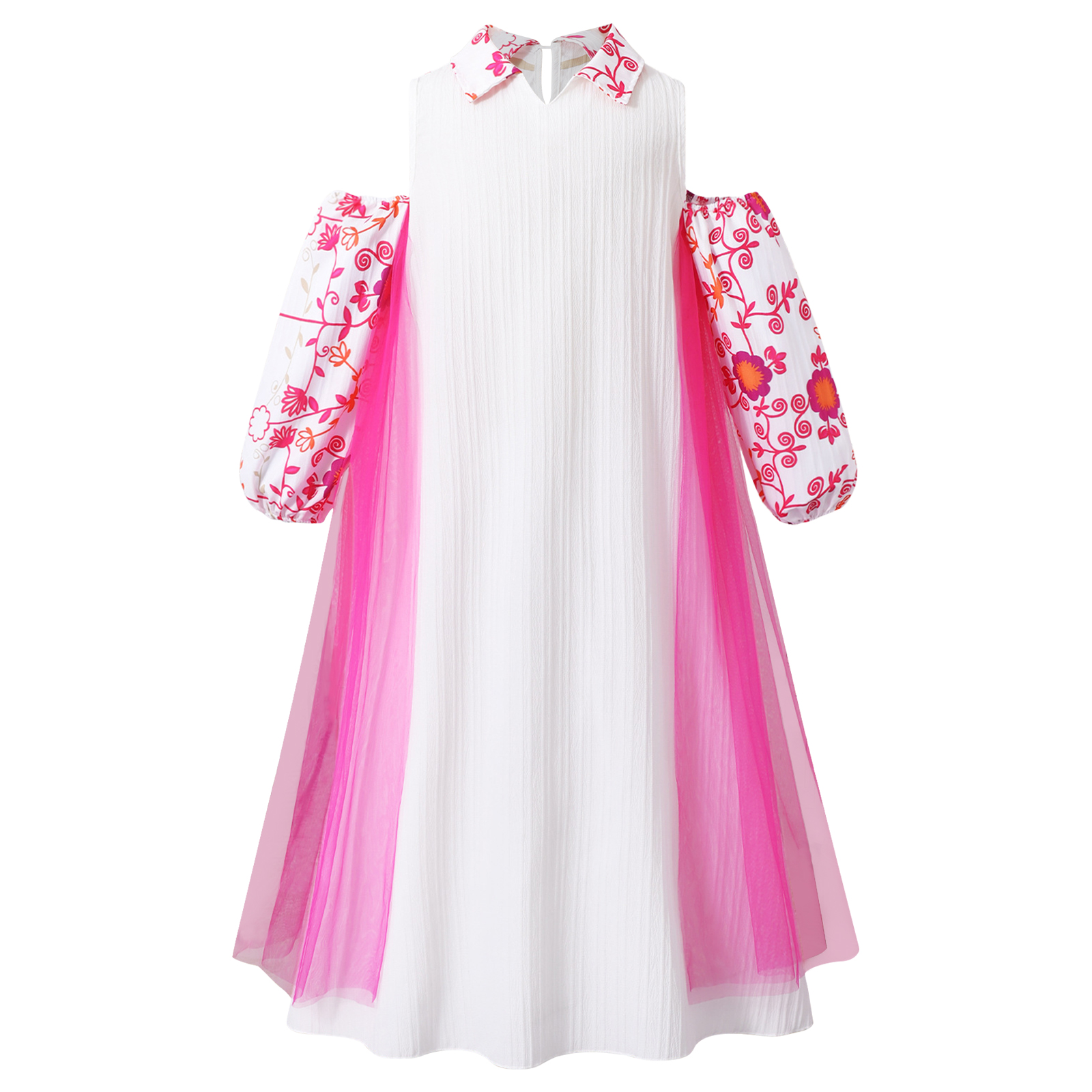 Girl Long Sleeve Mesh Patchwor - Yours Summer Clothing recensie en prijs