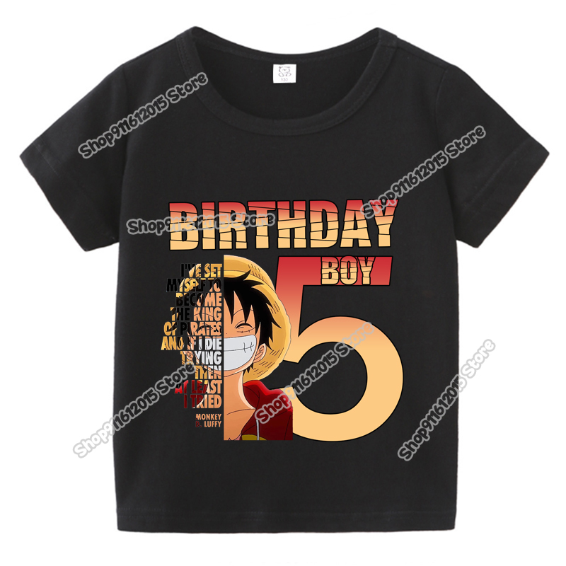 Anime One Piece Boy Number T S - Summer Clothing Boys recensie en prijs