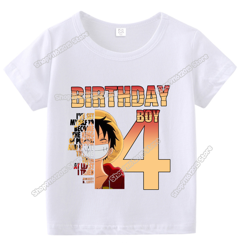 Anime One Piece Boy Number T S - Summer Clothing Boys recensie en prijs