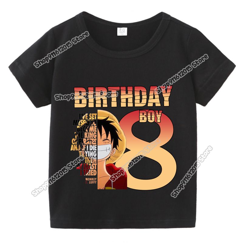 Anime One Piece Boy Number T S - Summer Clothing Boys recensie en prijs