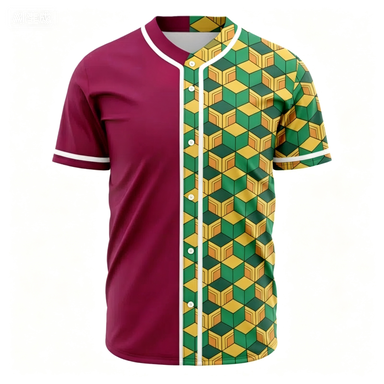Short Sleeved Baseball Shirt,  - Summer Japanese Clothing recensie en prijs
