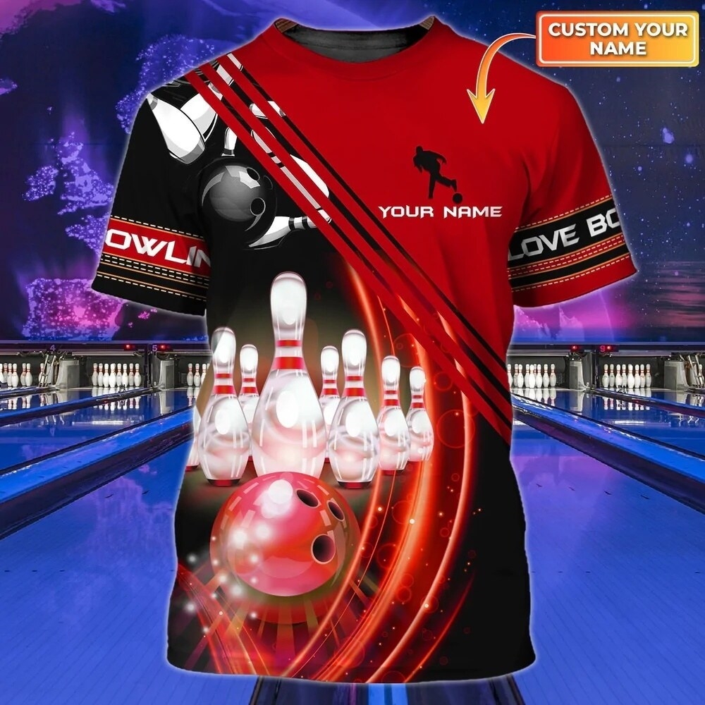 Bowling Personalized Men's T-S - Summer Clothing Name recensie en prijs