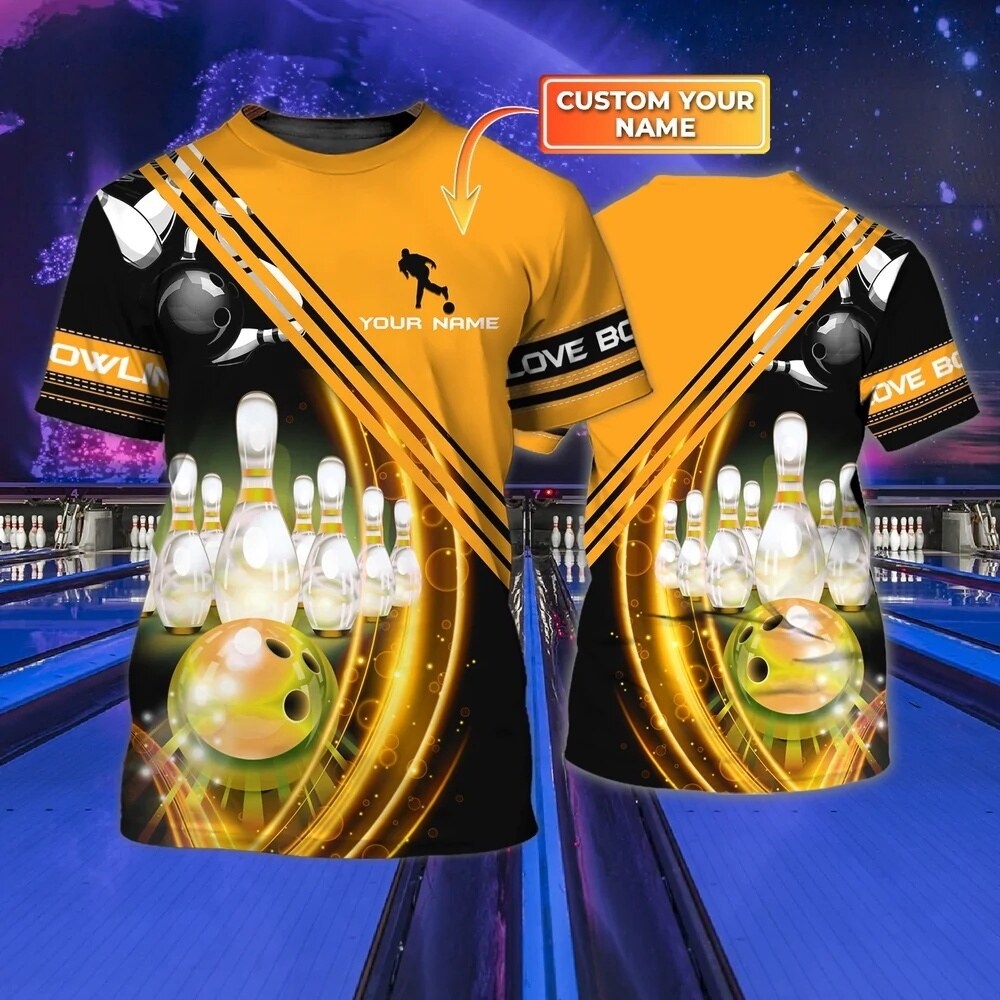 Bowling Personalized Men's T-S - Summer Clothing Name recensie en prijs