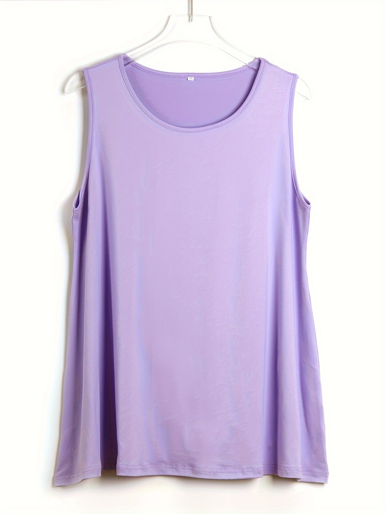 Plus Size Simple Solid Tank To - Halter Neck Top recensie en prijs