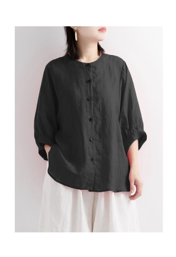 Plus Size Women's Solid Color  - Summer Clothing Office recensie en prijs
