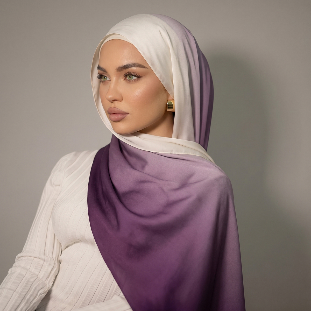 New Viscose Gradient Hijab Wom - Summer Clothing Hijab recensie en prijs