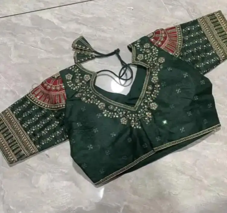 Traditional Indian Sari Top Wo - Summer Clothing India recensie en prijs