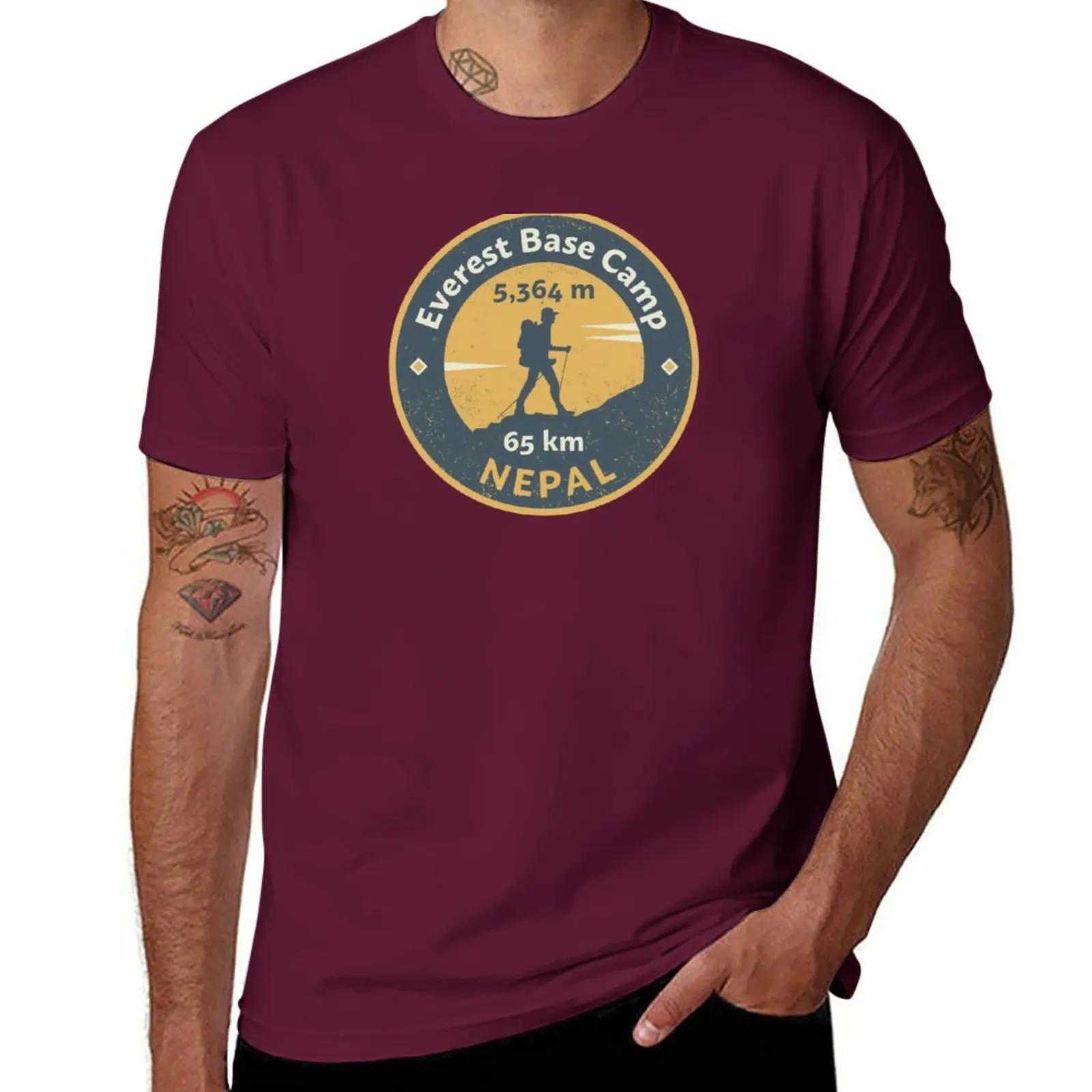 Crewneck Short Sleeve T Shirts - Summer Everest Clothing recensie en prijs