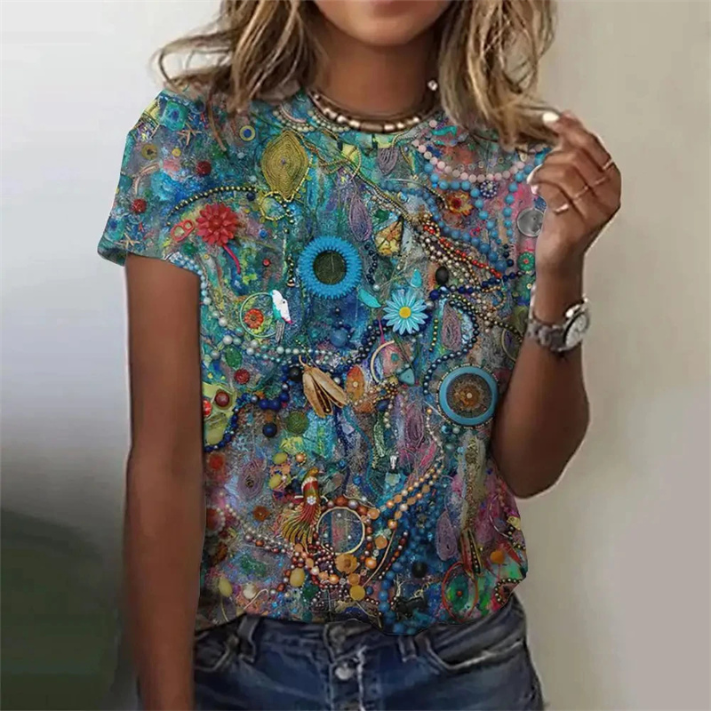 Harajuku New 3D Persia And Ind - Summer Clothing India recensie en prijs