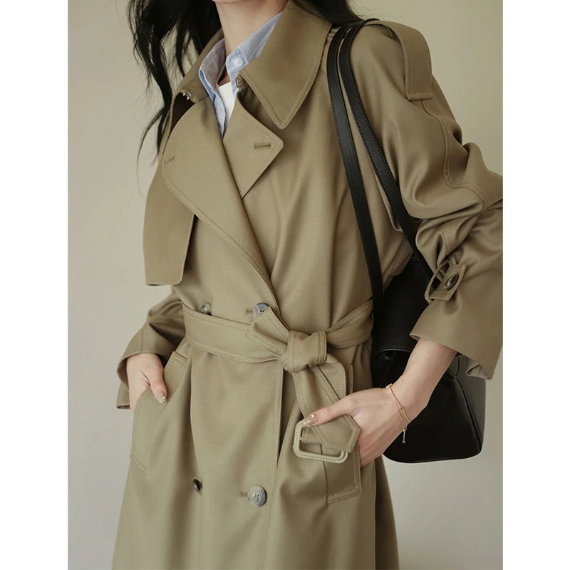 2025 Autumn Women's Trench Coa - Summer Clothing For Women Over 50 recensie en prijs