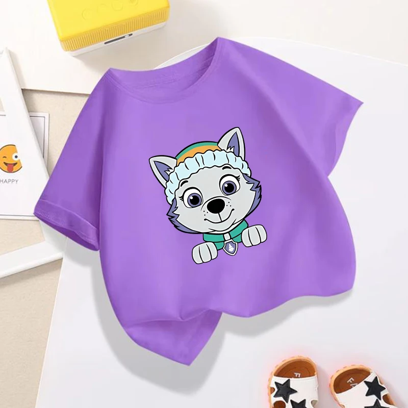 Paw Patrols Series T-Shirt Pur - Summer Everest Clothing recensie en prijs