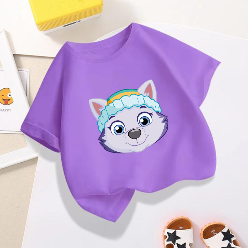 Paw Patrols Series T-Shirt Pur - Summer Everest Clothing recensie en prijs