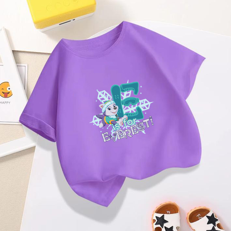 Paw Patrols Series T-Shirt Pur - Summer Everest Clothing recensie en prijs