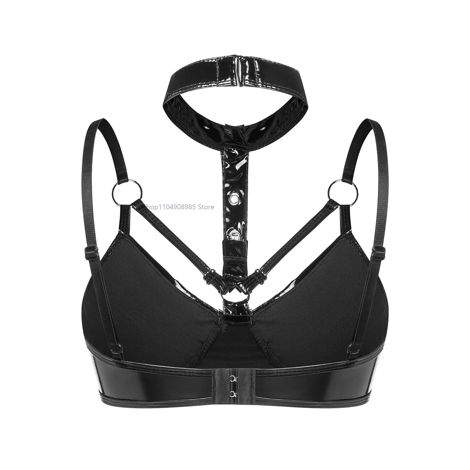 Black/Red Women's Sexy Halter  - Halter Neck Top recensie en prijs