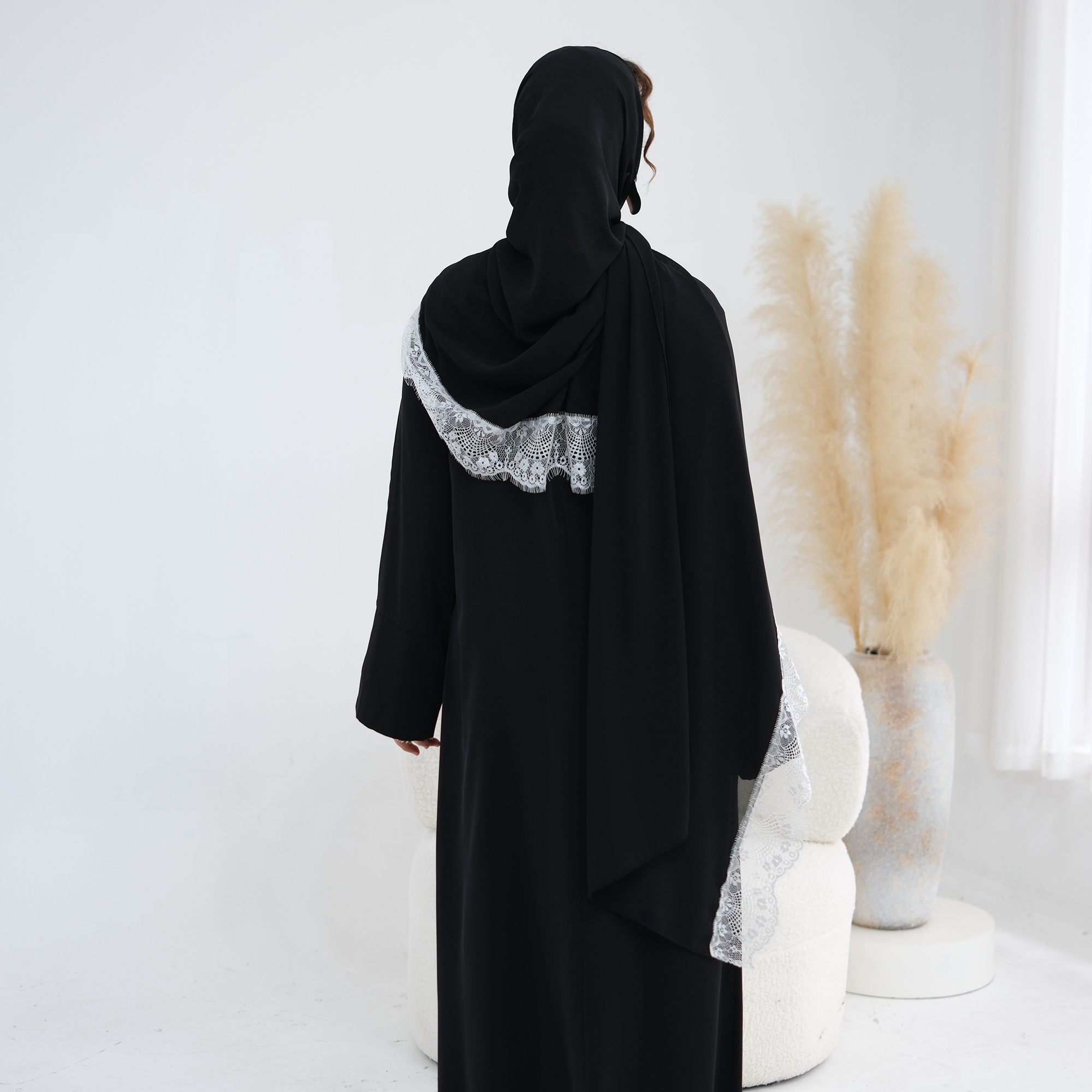 Lace Trim Regular-Fit Muslimah - Summer Clothing Hijab recensie en prijs