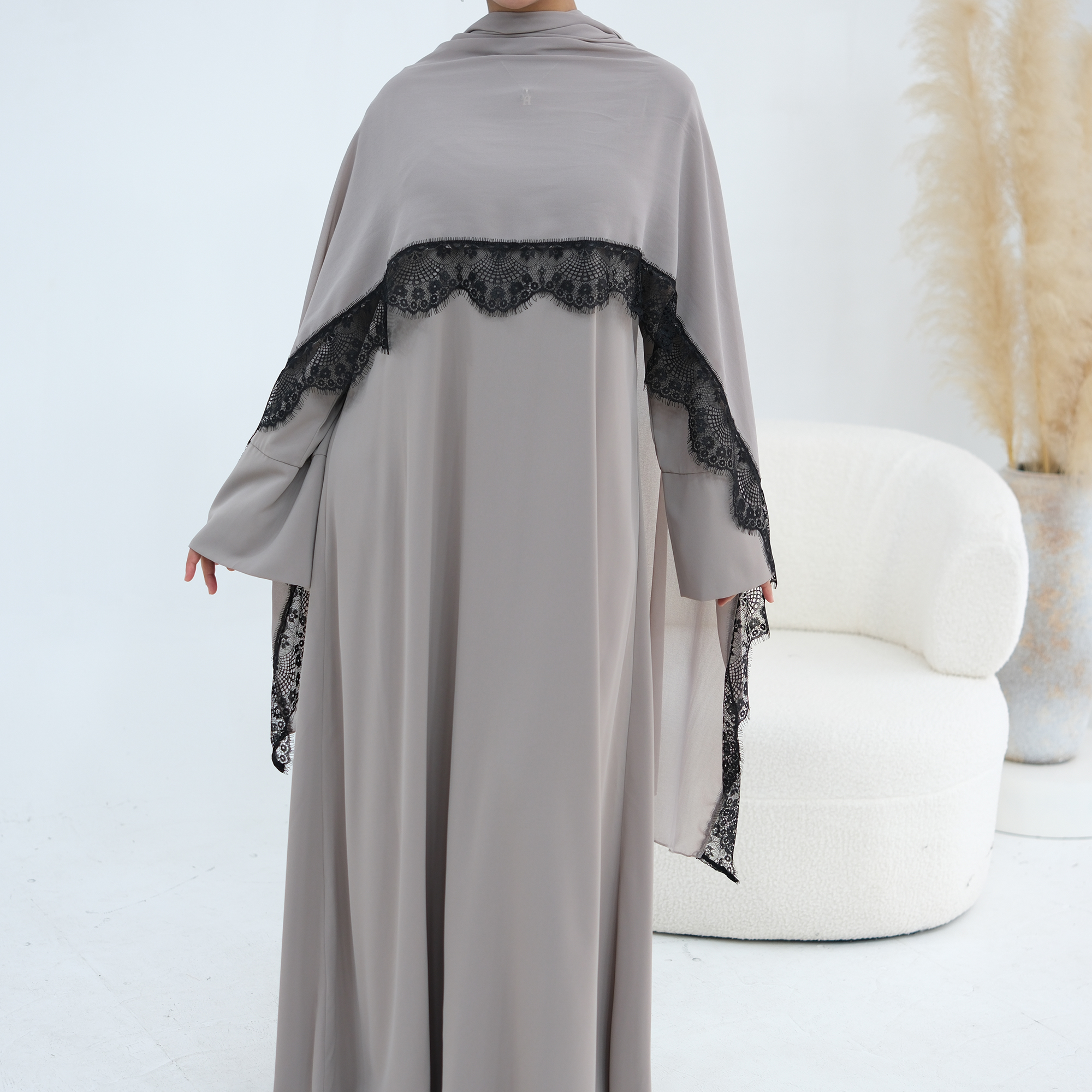 Lace Trim Regular-Fit Muslimah - Summer Clothing Hijab recensie en prijs