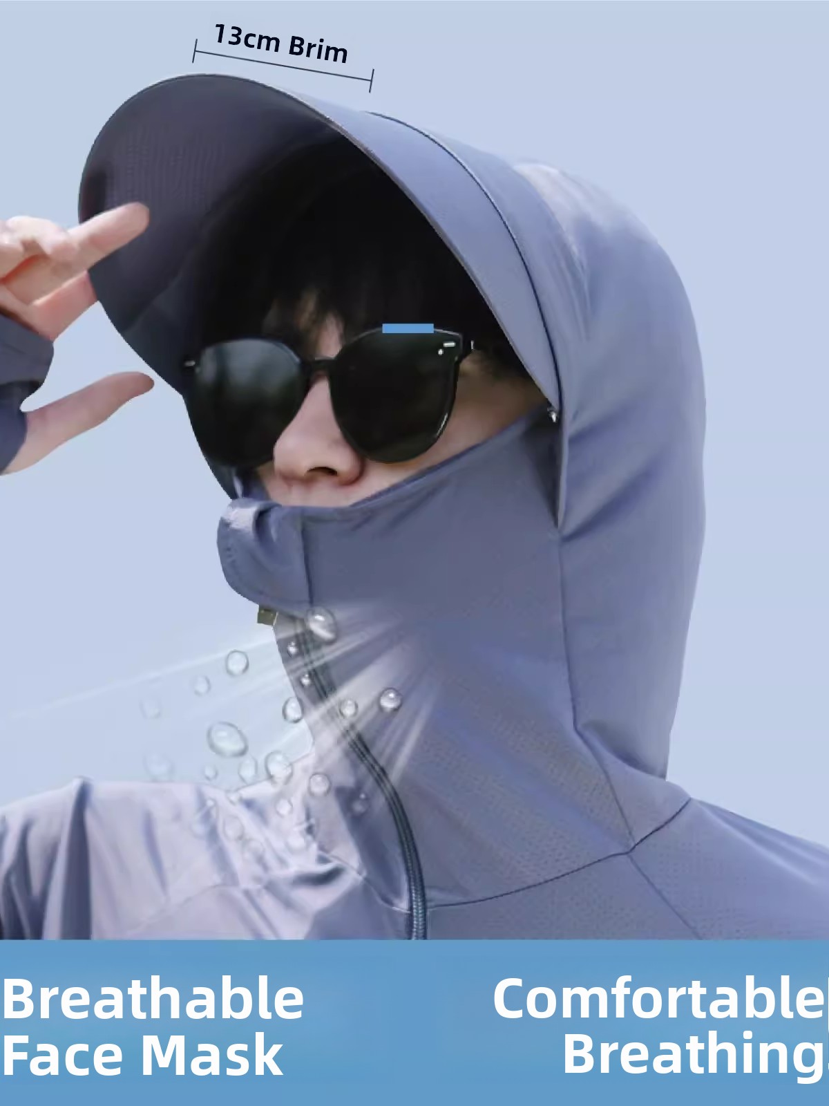 Men's Summer Thin Ice Silk Sun - Summer Rays Clothing recensie en prijs