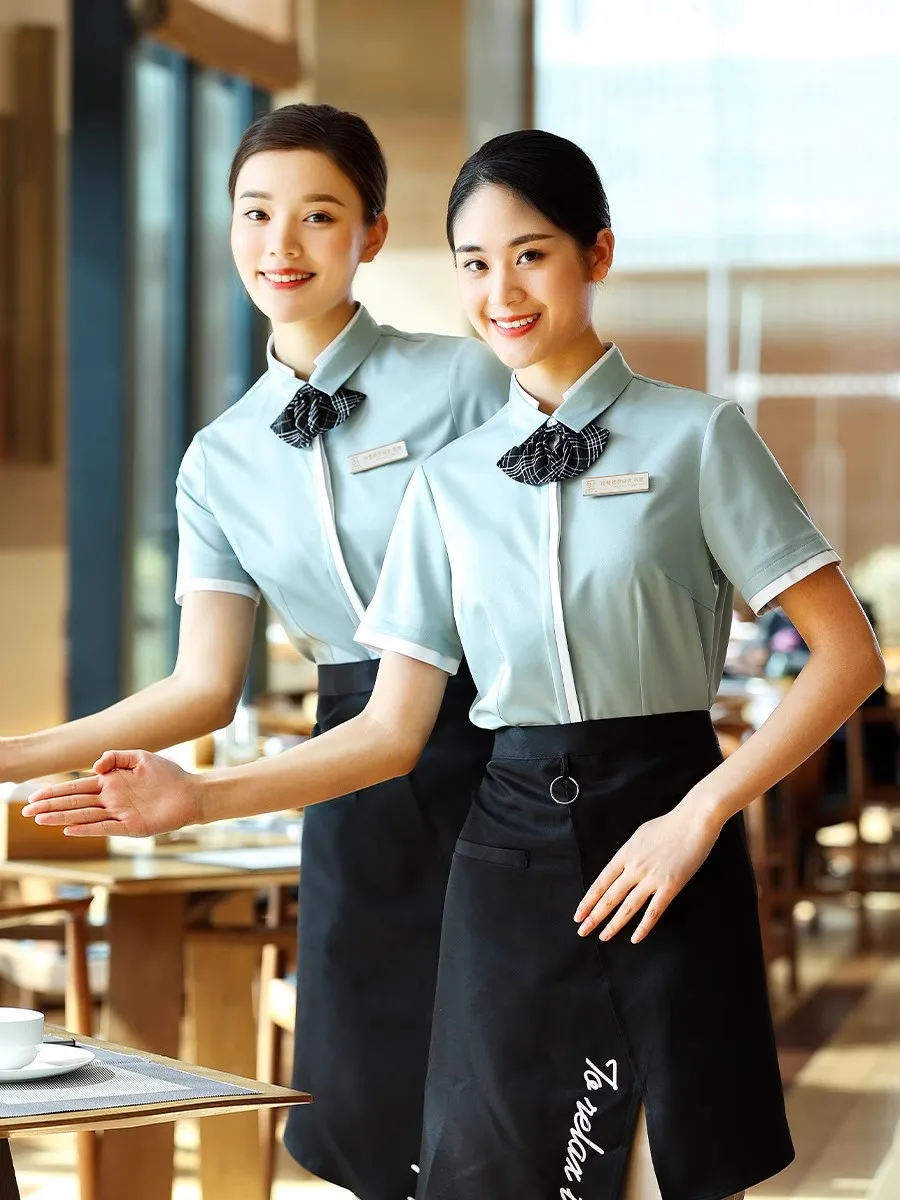 Coffee Shop Waiter Work Clothe - Summer Clothing Shops recensie en prijs