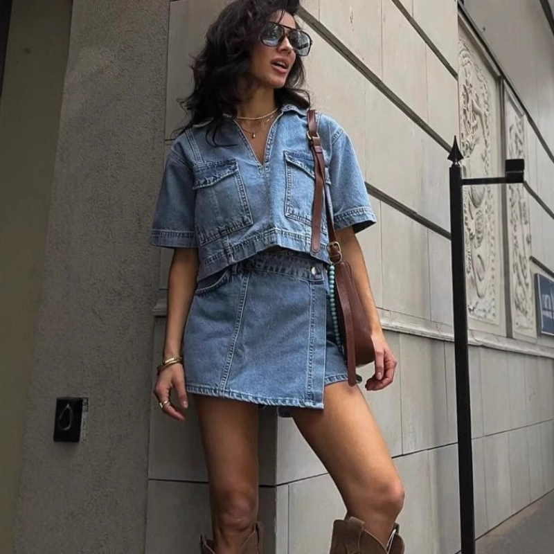 Women's 2 Piece Denim Outfits  - Summer Quilt recensie en prijs