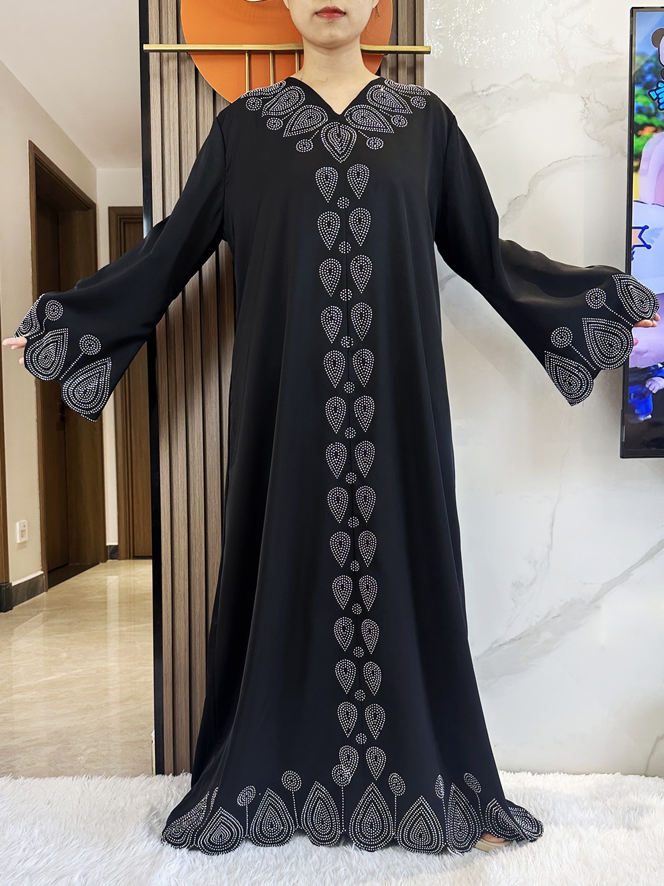 New 2024 Dubai Diamond Muslim  - Summer Clothing Hijab recensie en prijs