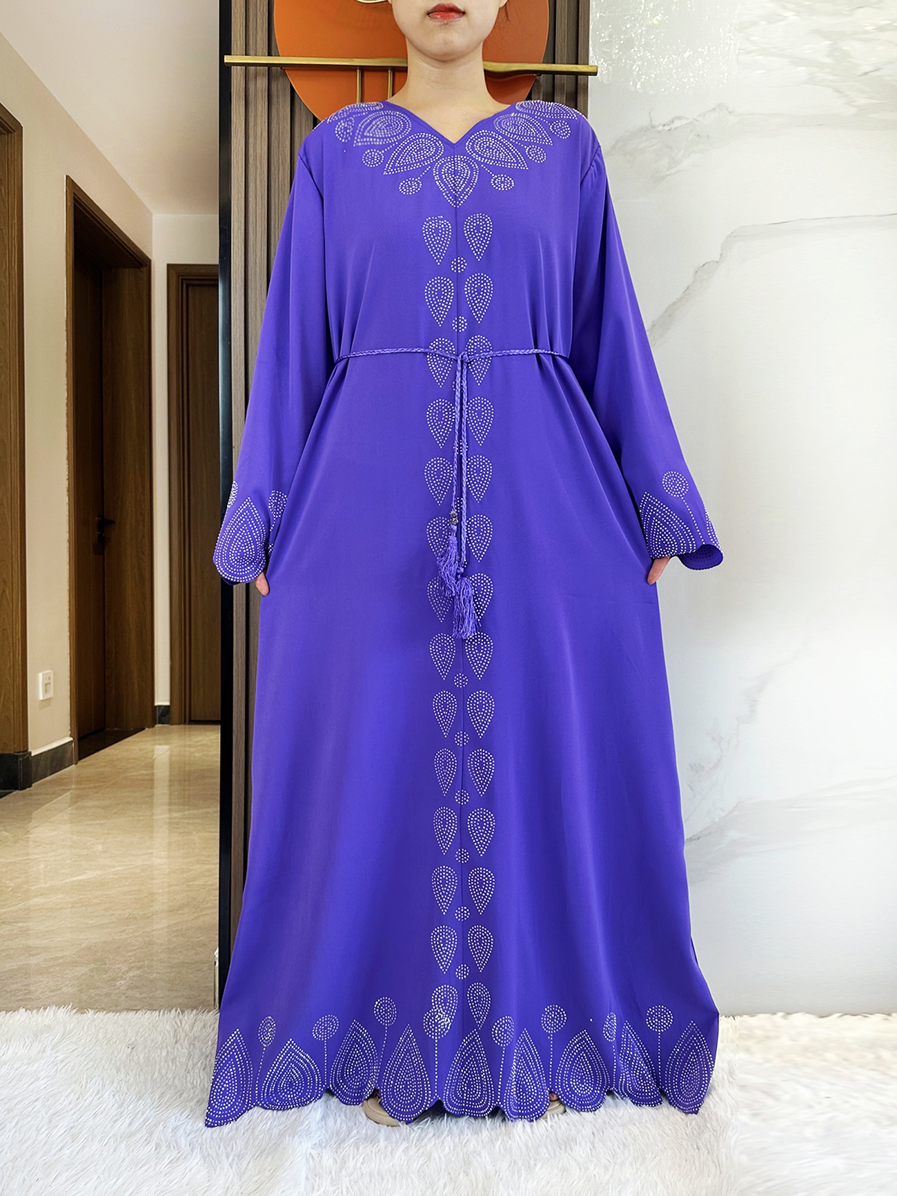 New 2024 Dubai Diamond Muslim  - Summer Clothing Hijab recensie en prijs