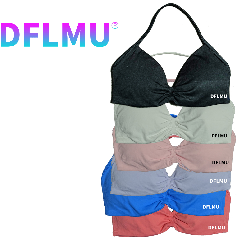 DFLMU Women Halter Sports Bra  - Halter Neck Top recensie en prijs