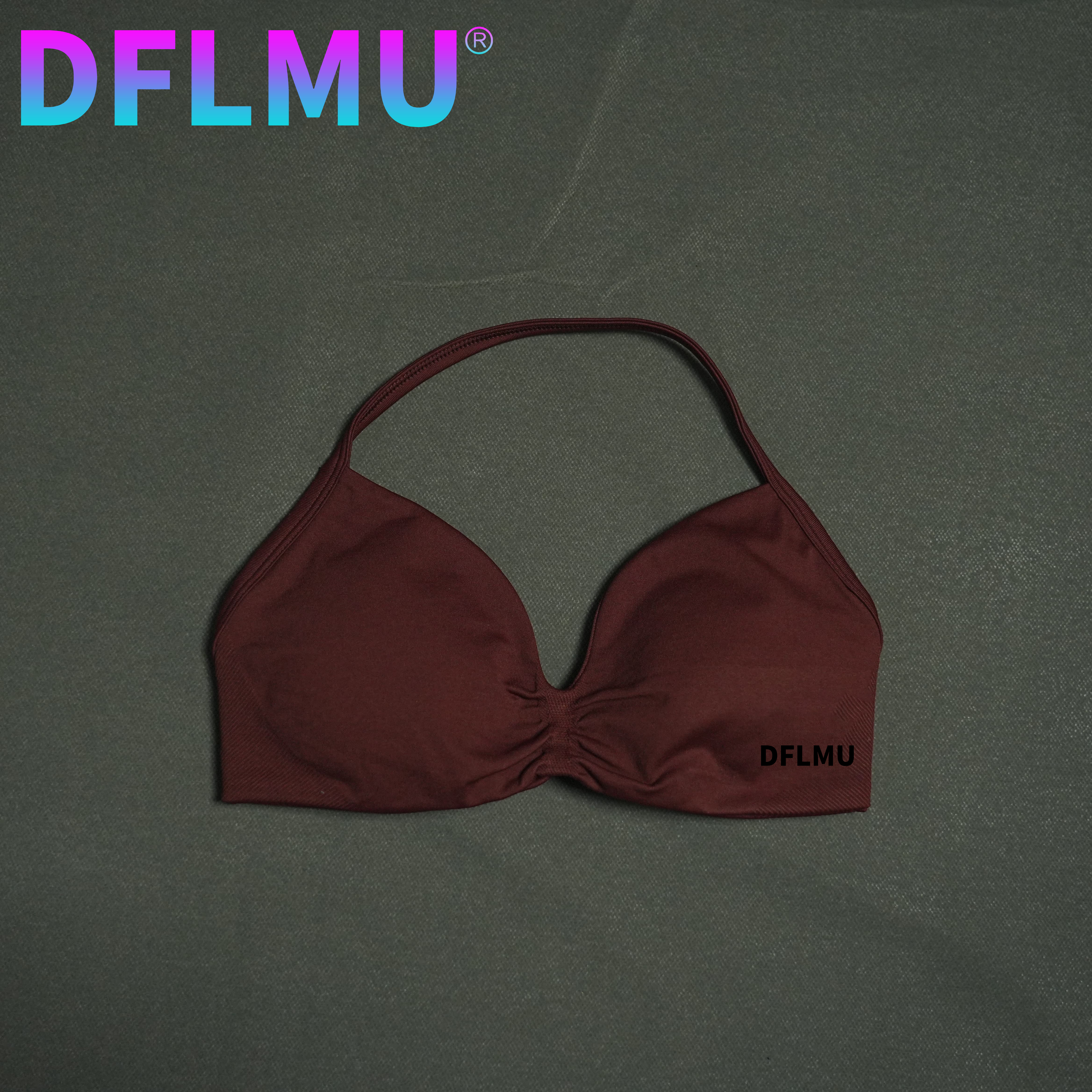DFLMU Women Halter Sports Bra  - Halter Neck Top recensie en prijs