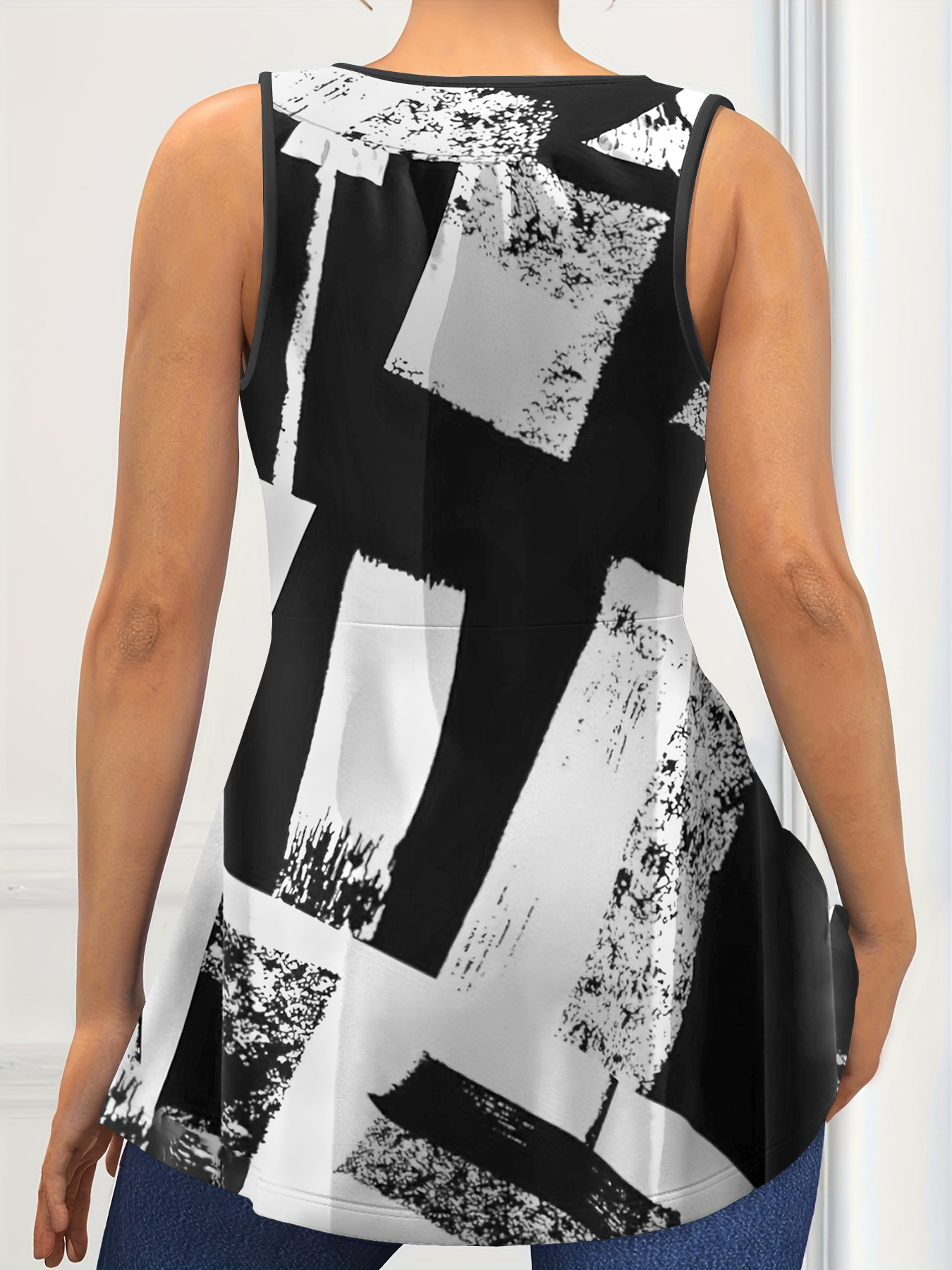 Women's Plus Size Tank Top Col - Halter Neck Top recensie en prijs