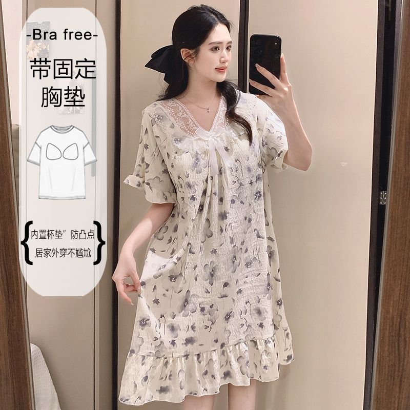 Plus Size Sweet Floral Print N - Summer Upf Clothing recensie en prijs