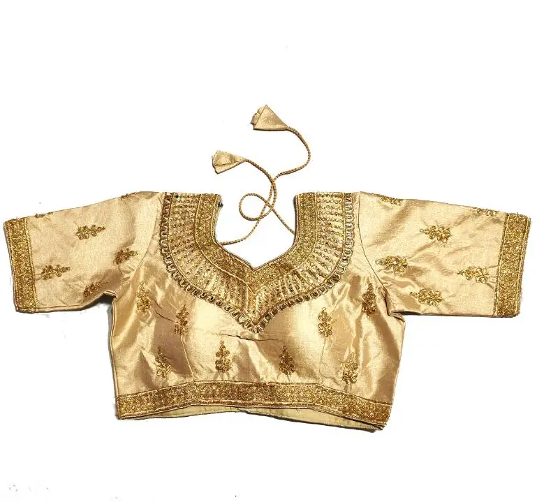 Traditional Indian Sari Top Wo - Summer Clothing India recensie en prijs