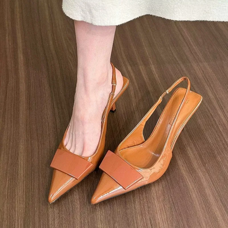 Fashion Square Buckle Pointed  - Summer Clothing Office recensie en prijs