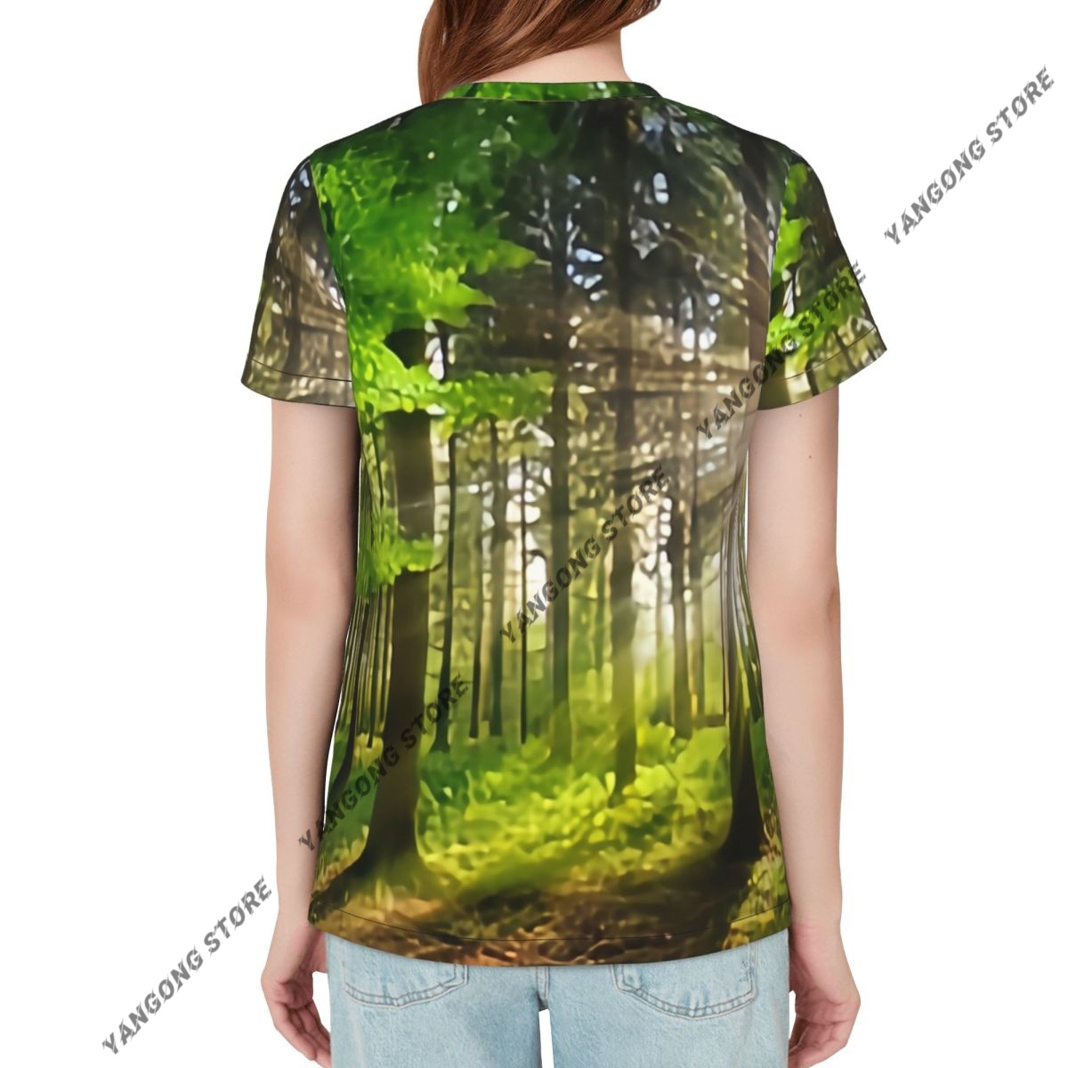 Womens Short Sleeve Panoramic  - Summer Rays Clothing recensie en prijs