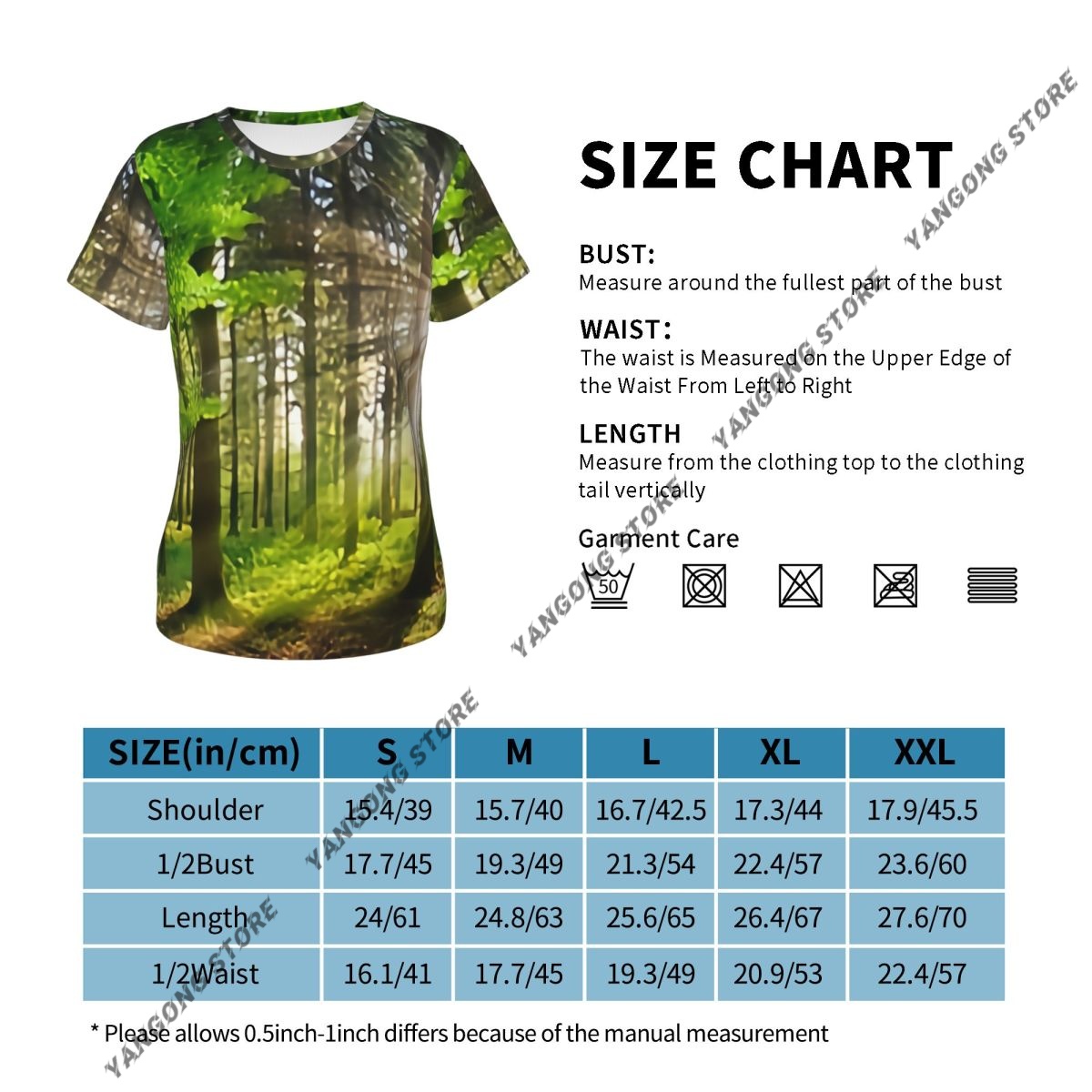 Womens Short Sleeve Panoramic  - Summer Rays Clothing recensie en prijs