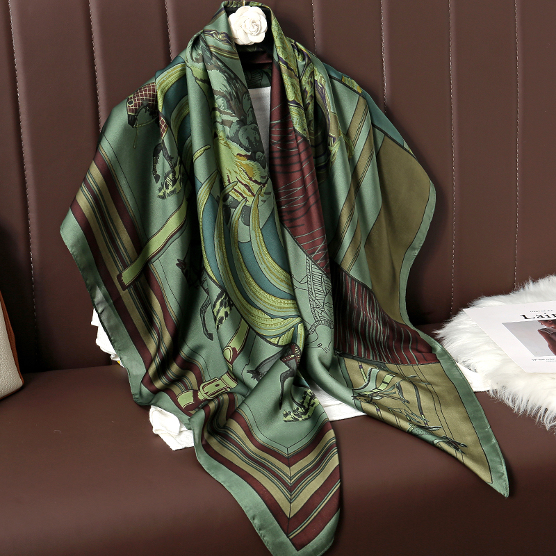 110cm Large Shawl Silk Square  - Summer Clothing Hijab recensie en prijs