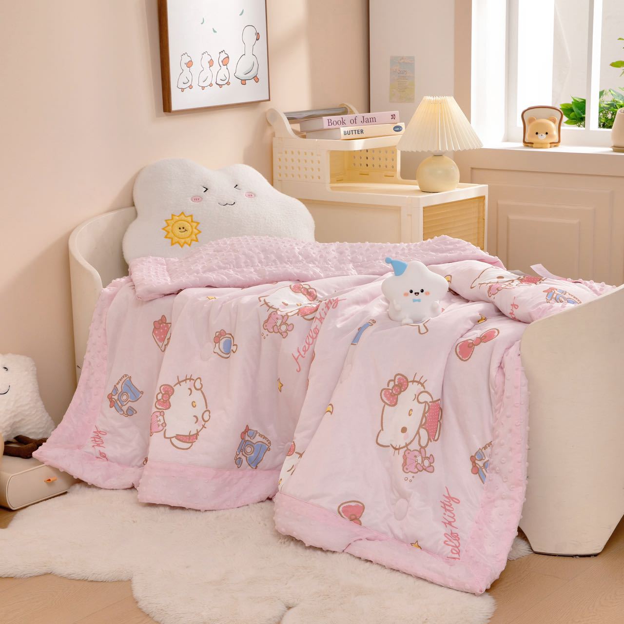 Hello Kitty My Melody Cartoon  - Summer Quilt recensie en prijs