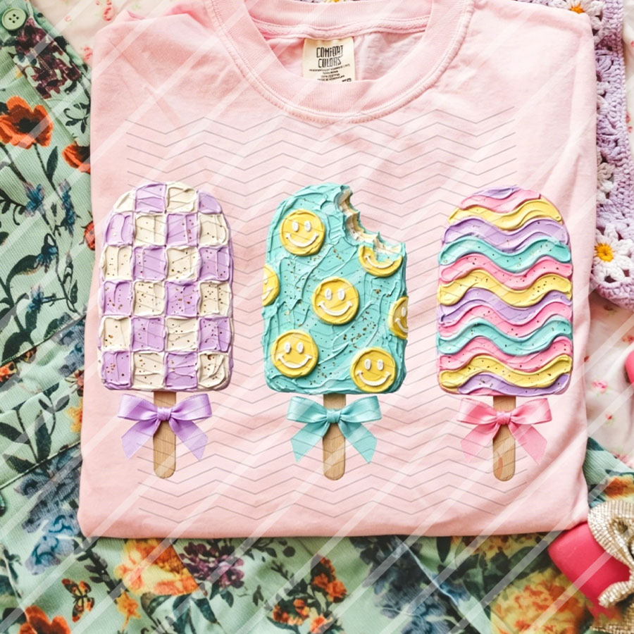 Preppy Summer Cute Popsicle DI - Summer Clothing Fabric recensie en prijs