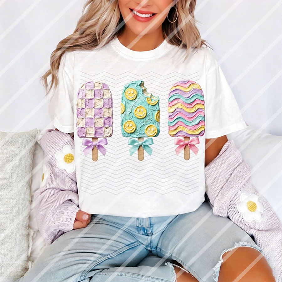 Preppy Summer Cute Popsicle DI - Summer Clothing Fabric recensie en prijs