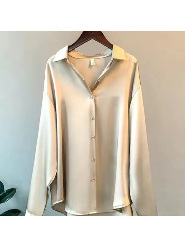 Plus Size Casual Women Silk Sh - Summer Clothing Office recensie en prijs