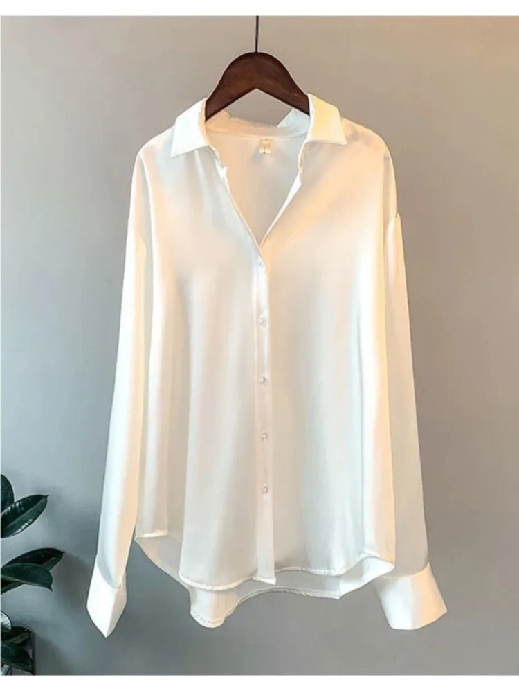 Plus Size Casual Women Silk Sh - Summer Clothing Office recensie en prijs