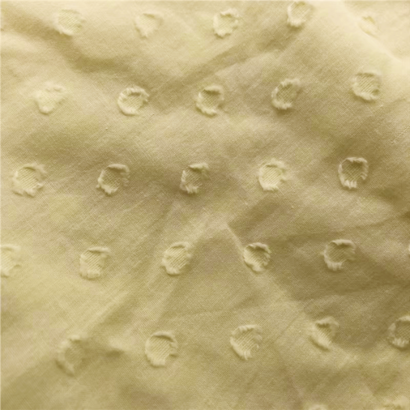 Solid Washed Cotton Polka Dot  - Summer Clothing Fabric recensie en prijs