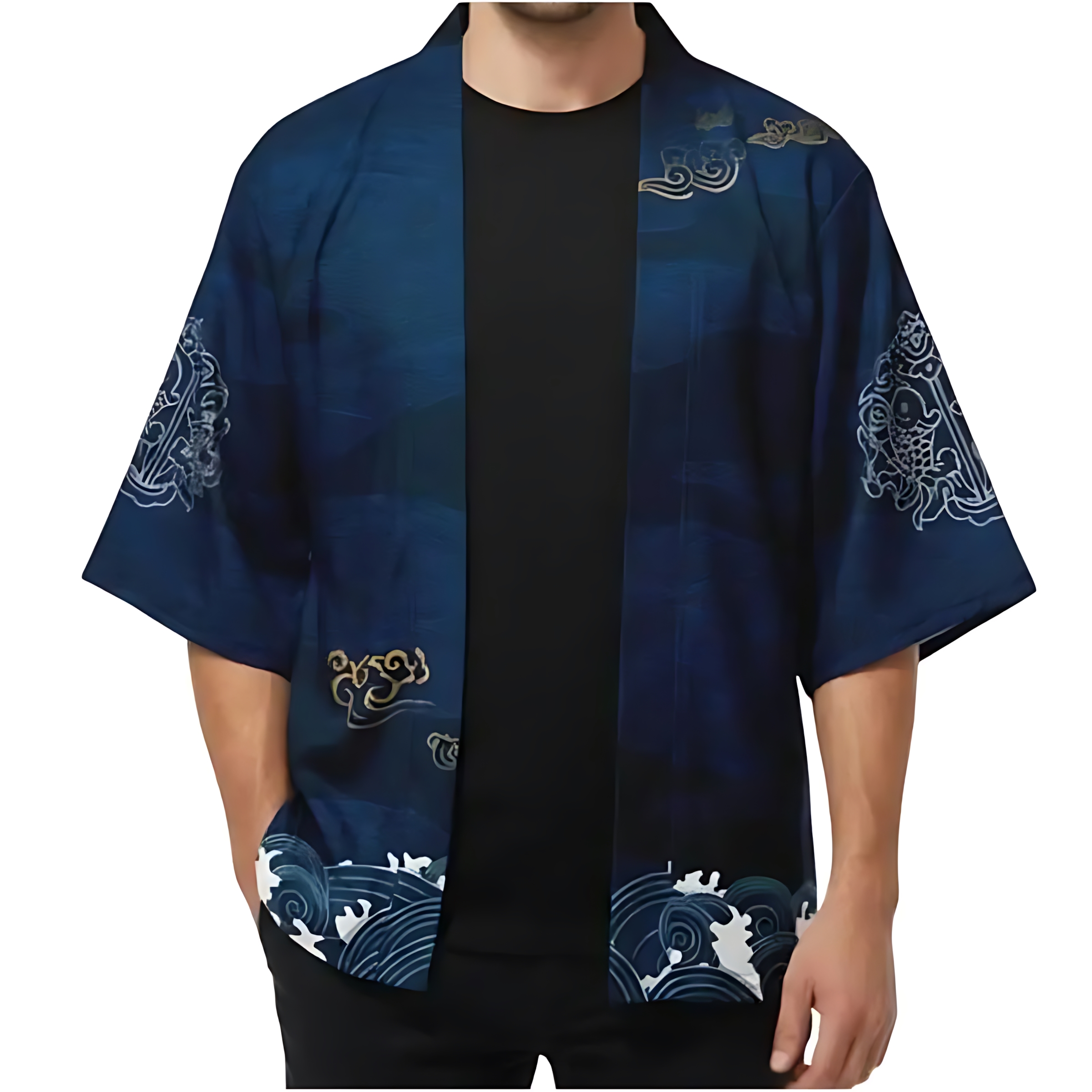 2026 Summer Men's Kimono 3D Pr - Summer Clothing Shops recensie en prijs
