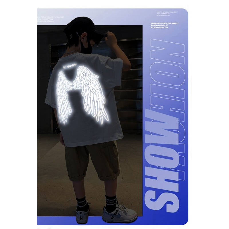 Youth Reflective Wings T Shirt - Summer Clothing Boys recensie en prijs