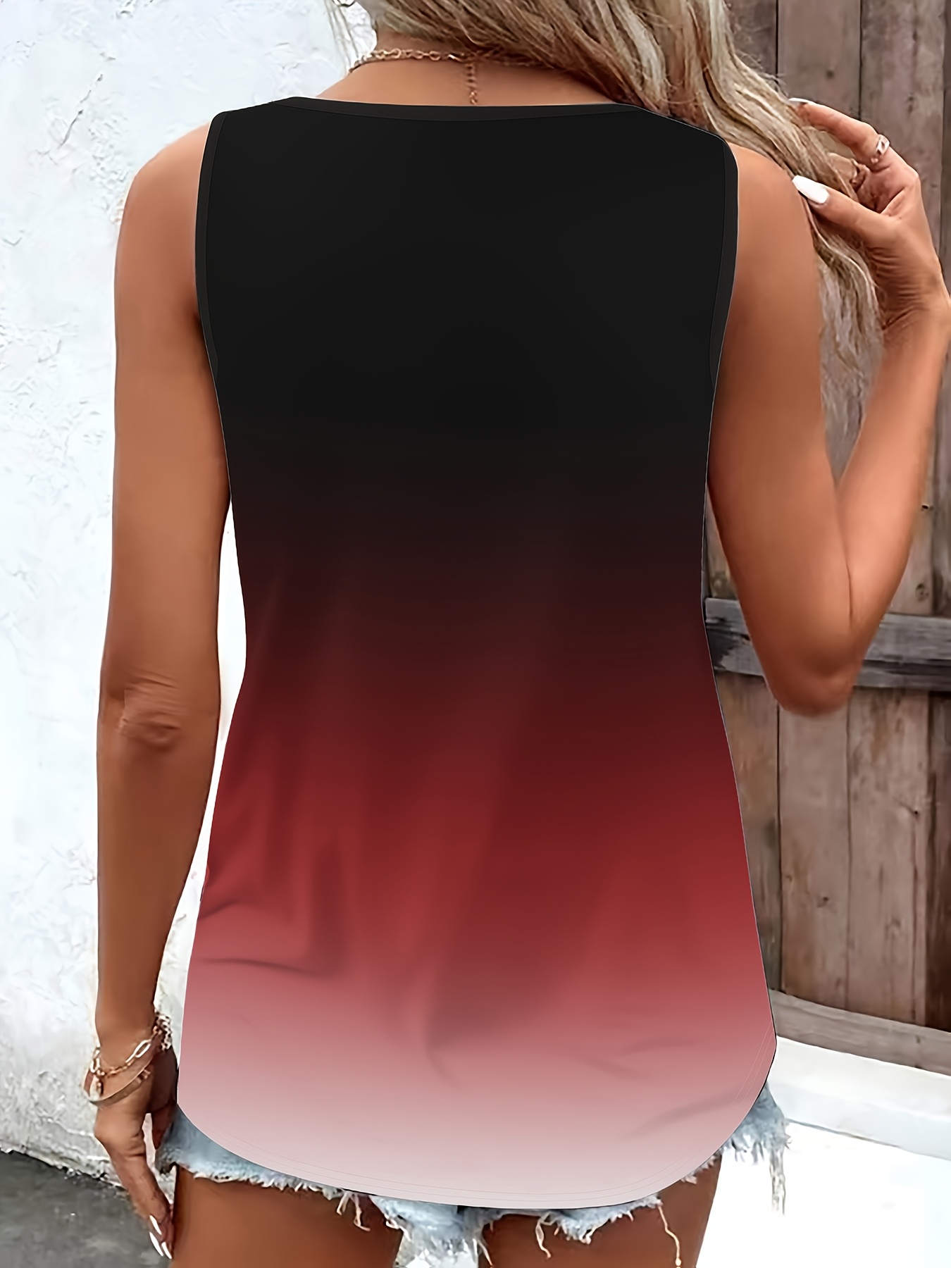 Plus Size Women's Gradient Tan - Summer Upf Clothing recensie en prijs