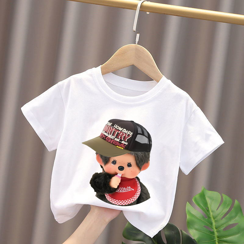 Monchhichi Kids T-shirts Anime - Summer Clothing Boys recensie en prijs