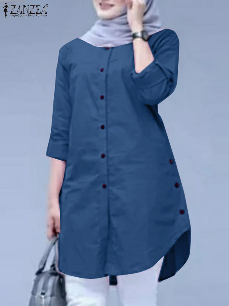 2026 ZANZEA Spring Shirt Fashi - Summer Clothing Hijab recensie en prijs