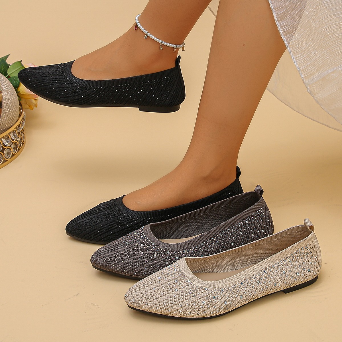 2026 new women's flat shoes la - Summer Clothing Fabric recensie en prijs