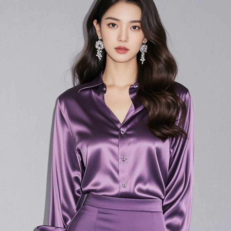 2025 Summer Women's Satin Shir - Summer Clothing Men 2025 recensie en prijs